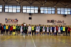Ingresso in campo gara di coppa